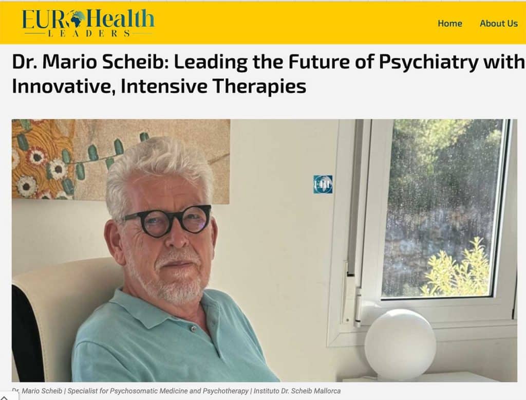 dr scheib in euro health leaders magazin